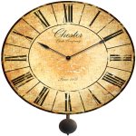 Large Chester Pendulum Wall Clock