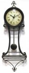 Victorian Age Wrought Iron Pendulum Clock