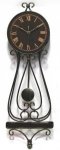 The Classic Wrought Iron Pendulum Wall Clock
