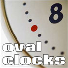 Oval Clocks