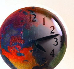 Glass Clock