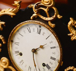 Gold Clock