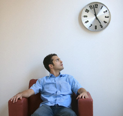 Chrome Wall Clock
